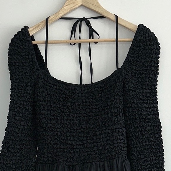 NEW STAUD Cassidy Dress in Black - Picture 10 of 16